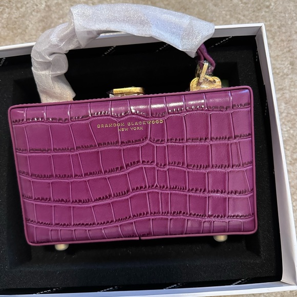 Brandon Blackwood Kendrick Trunk Purple Croc - Slim - Picture 2 of 5